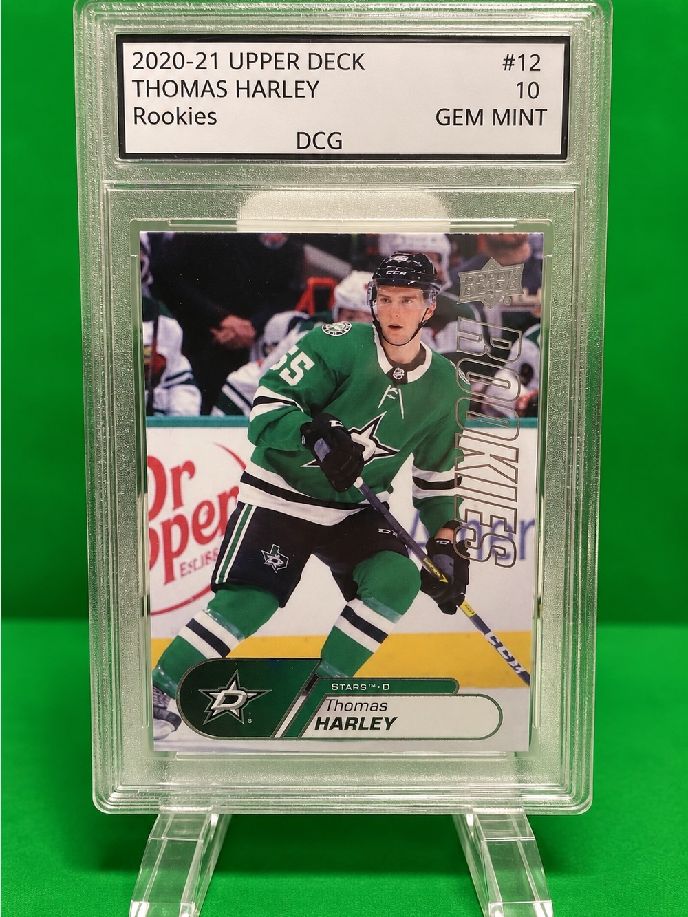 2020-21 Upper Deck Thomas Harley Rookie Hockey Card - Dallas Stars